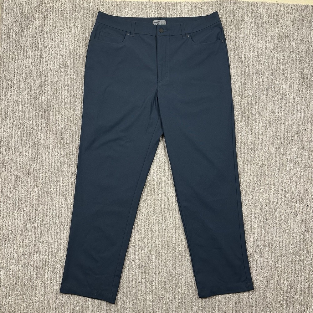 VRST‎ Pants Mens 36x30 Fits 36x29 Blue Limitless 5 Pocket Athletic Fit Stretch